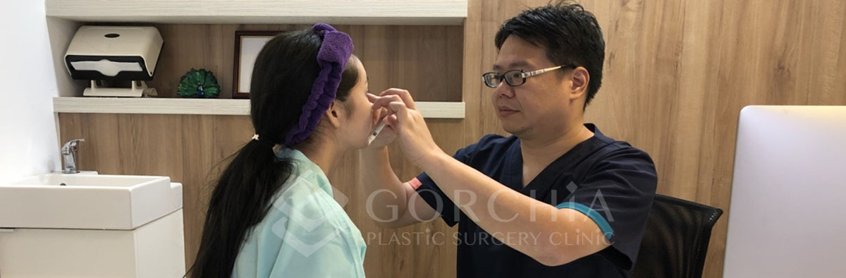 show girl小羽隆鼻術前諮格嘉何院長